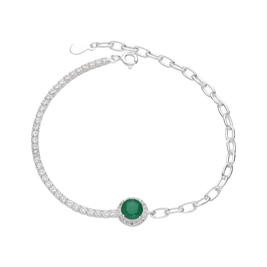 Pulsera de Circón Circular