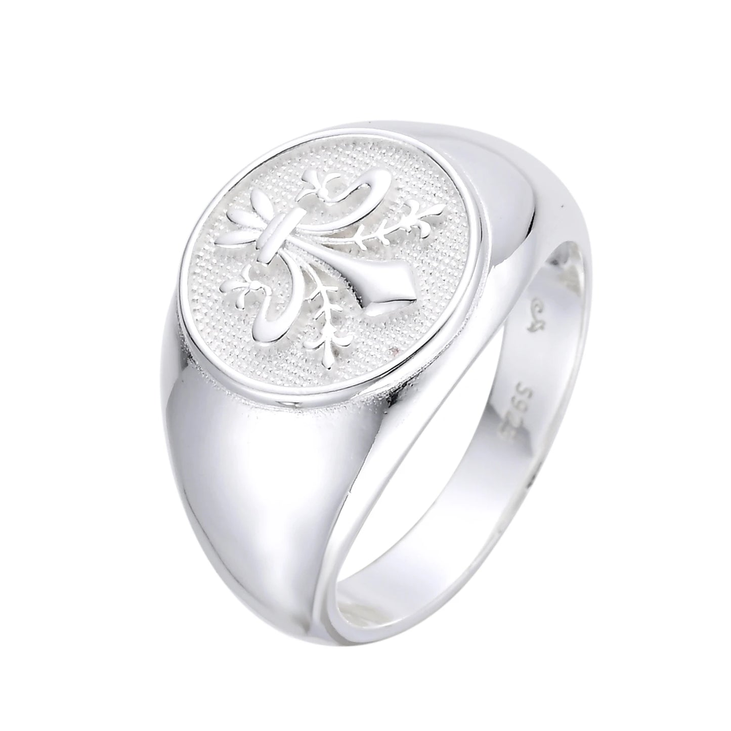 Anillo de hombre Flor de Liz