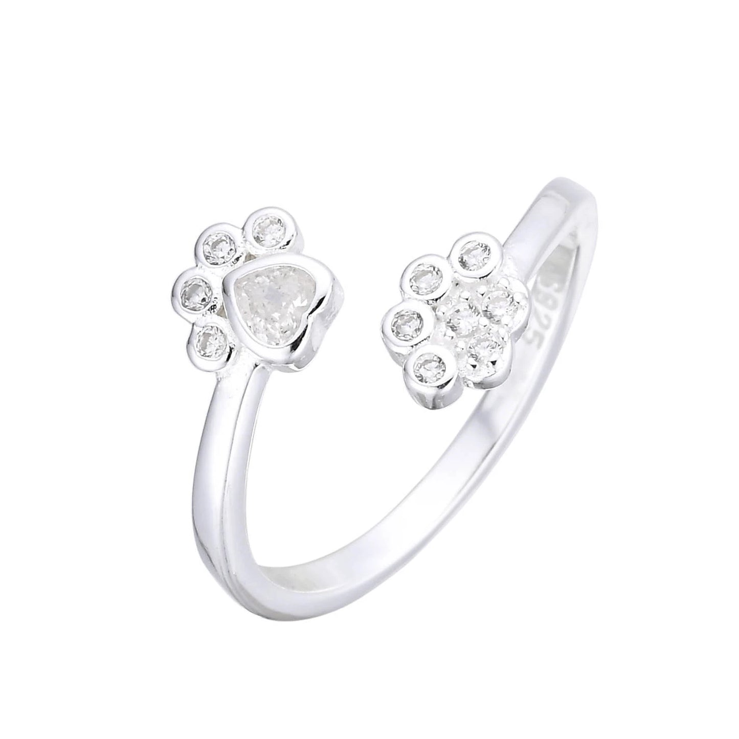 Anillo Huella de Perro