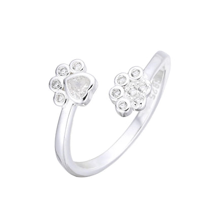 Anillo Huella de Perro