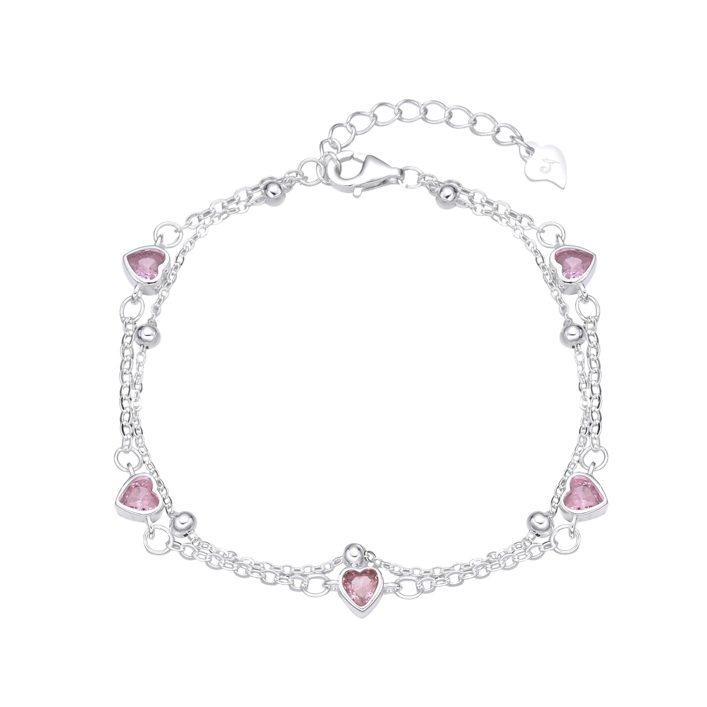 Pulsera de Corazones