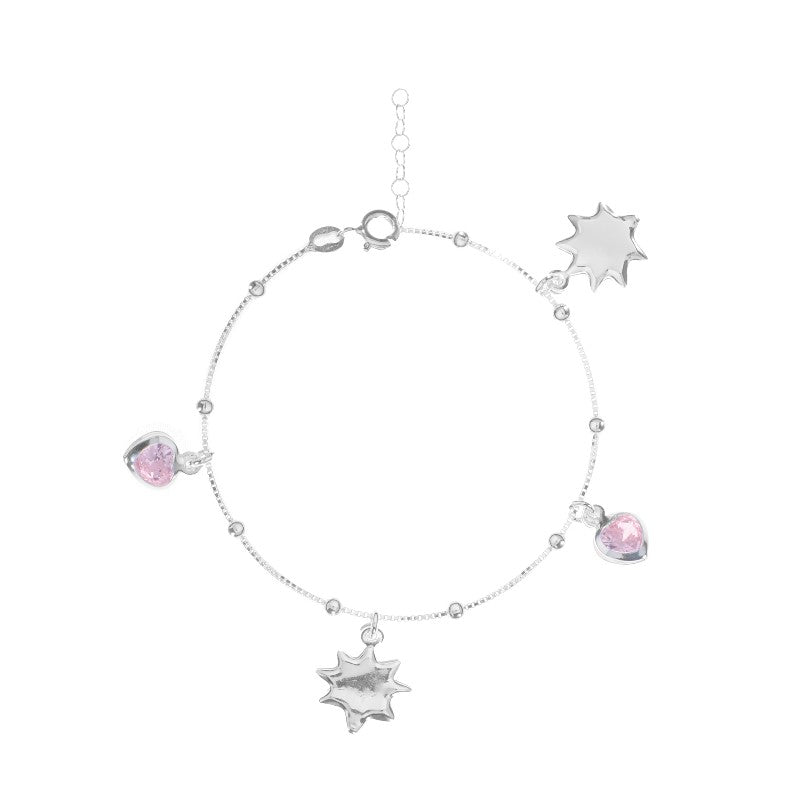 Pulsera Soles y Corazones