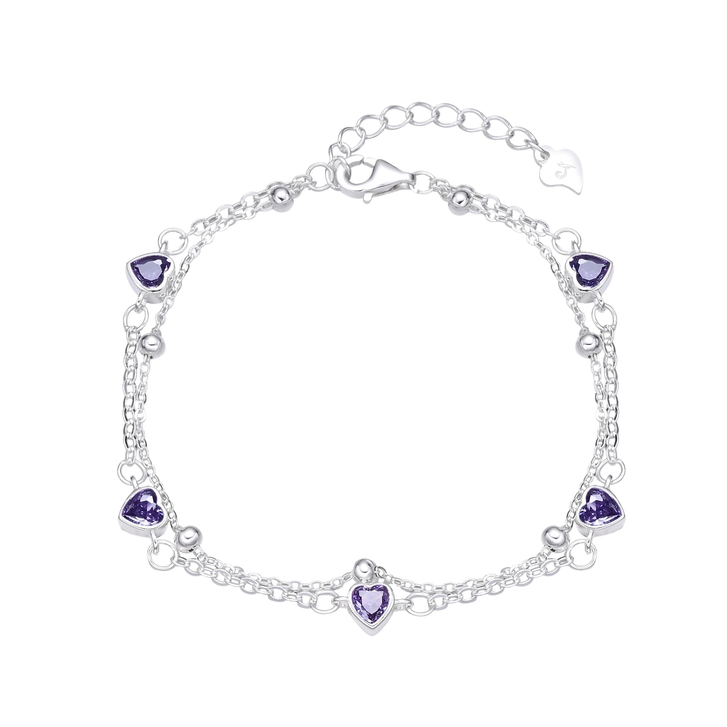 Pulsera de Corazones